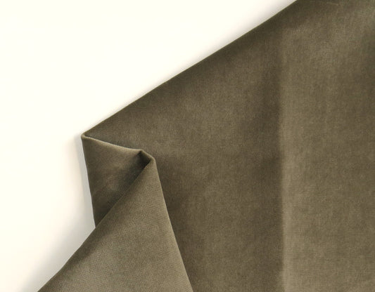 Rosemount Malta Taupe Velvet Upholstery Fabric