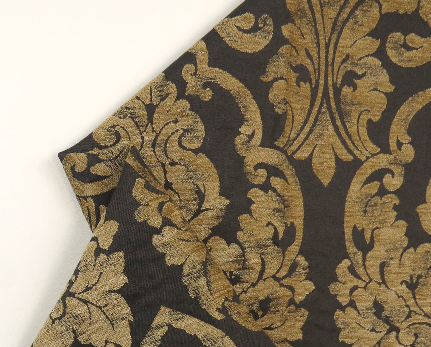 Lingdale Sculpture Mocha Brocade Upholstery Fabric