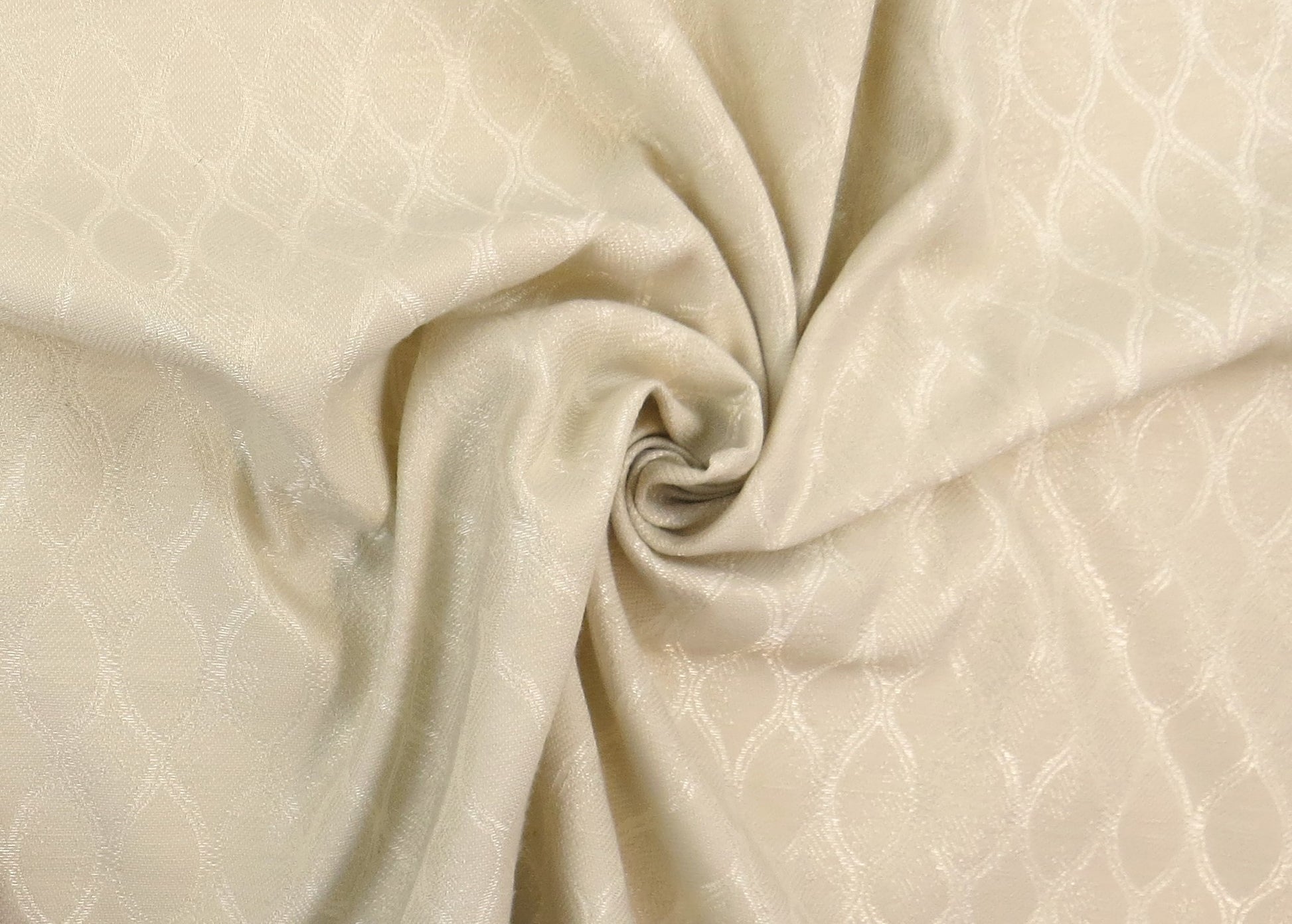 Chatsworth Trellis Natural Upholstery Fabric
