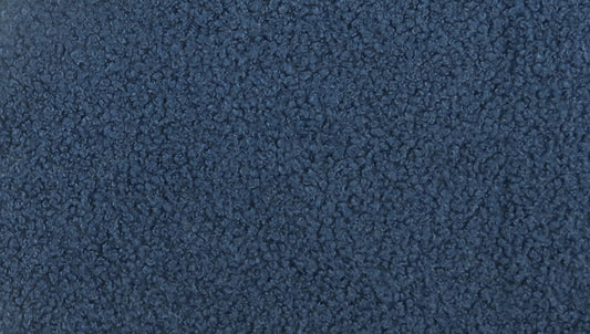 Arlingtone Boucle Teddy Bear Upholstery Fabric - Royal - Soft Options upholstery trim