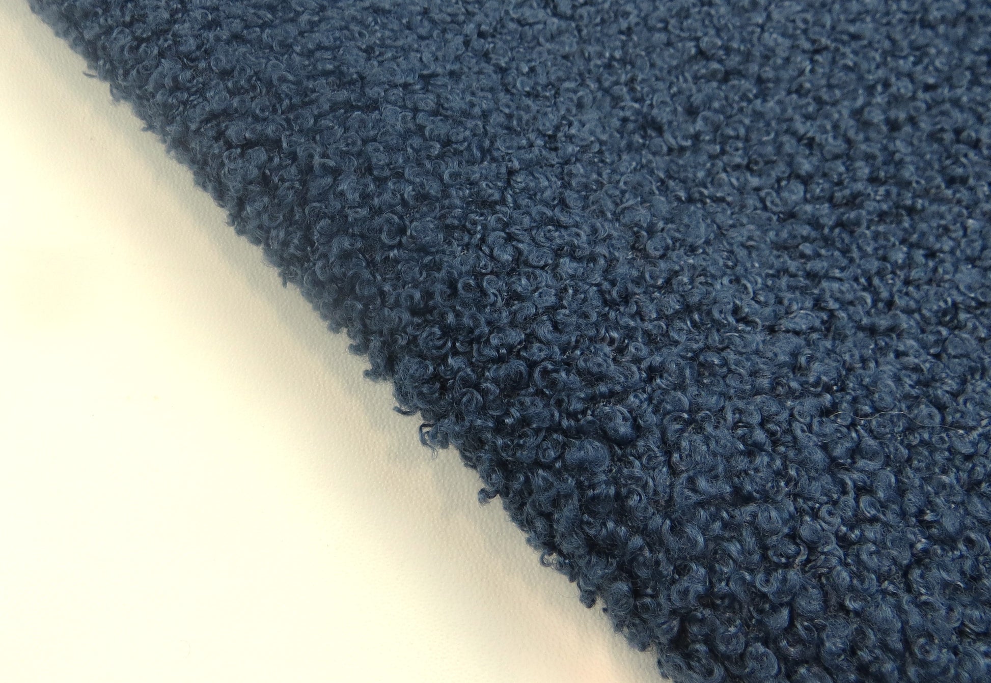 Arlingtone Boucle Teddy Bear Upholstery Fabric - Royal