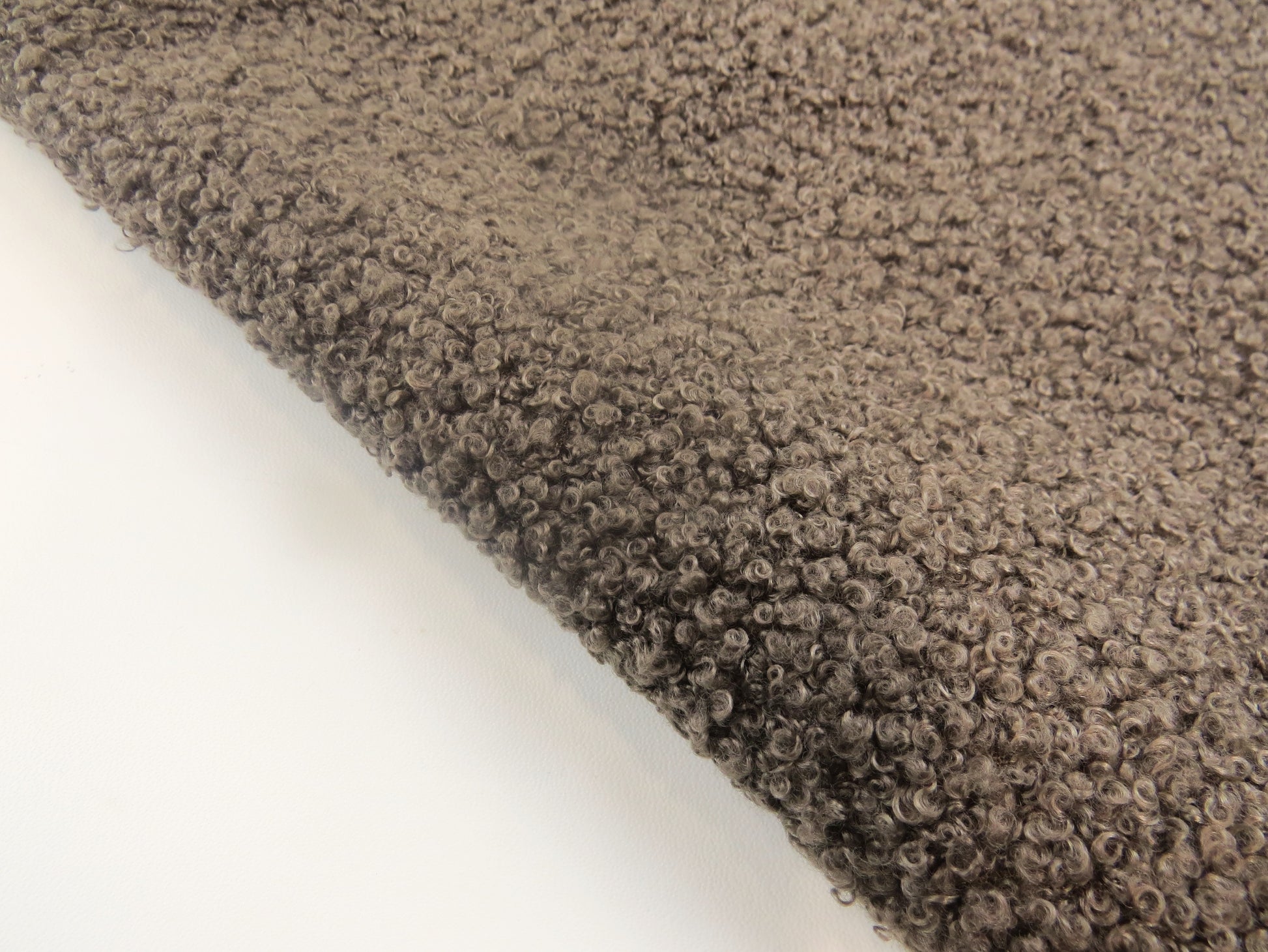 Arlingtone Boucle Teddy Bear Upholstery Fabric - Truffle