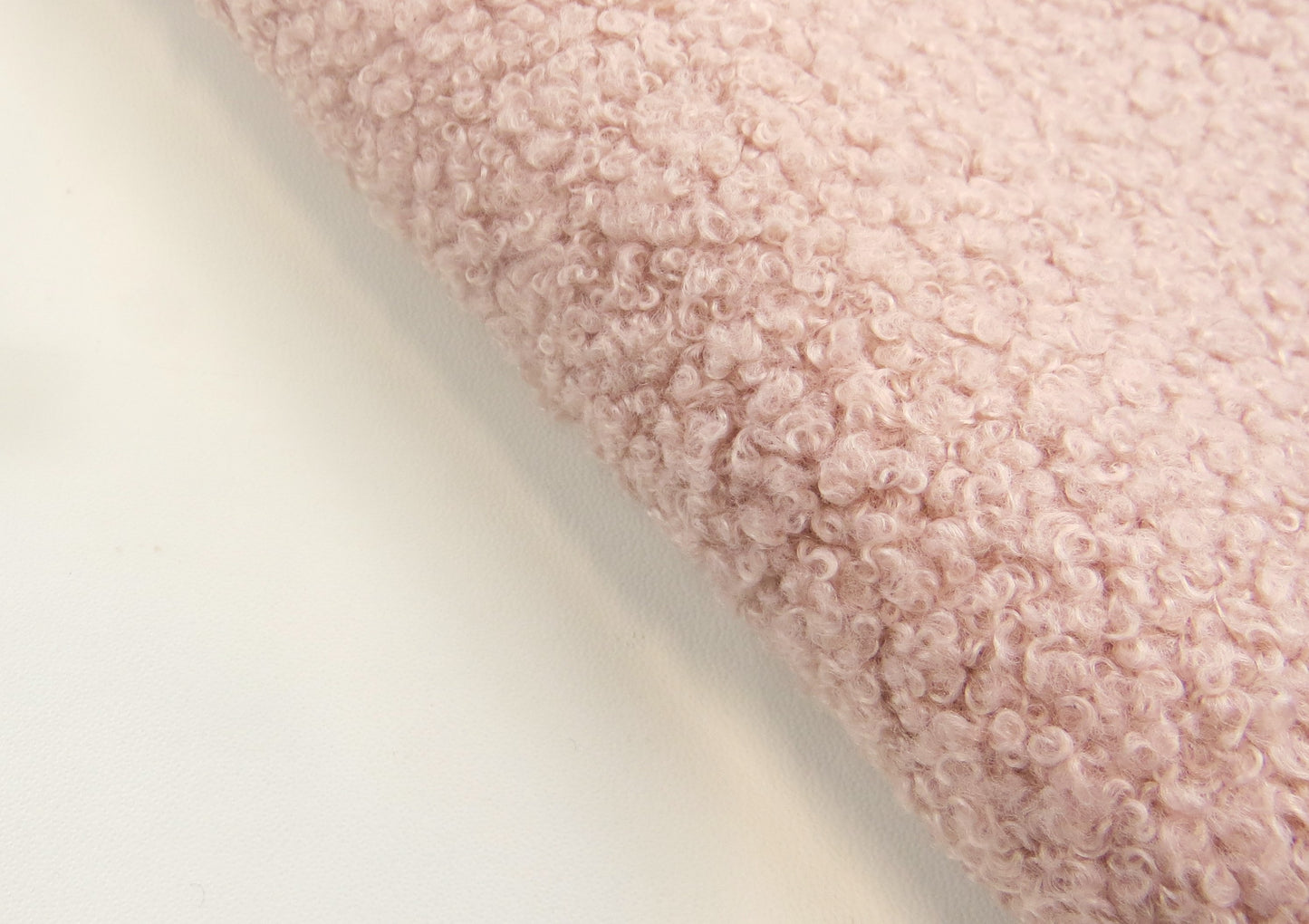 Arlingtone Boucle Teddy Bear Upholstery Fabric - Powder