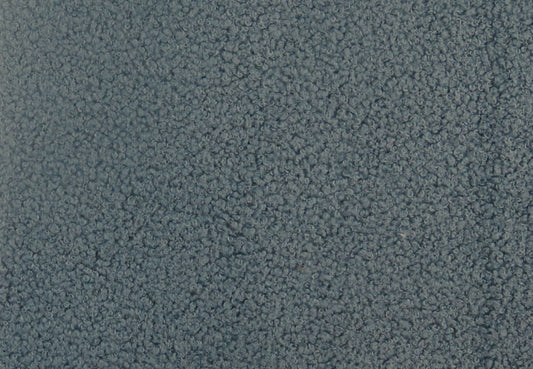 Arlington Boucle Teddy Bear Upholstery Fabric - Wedgewood - Soft Options upholstery trim
