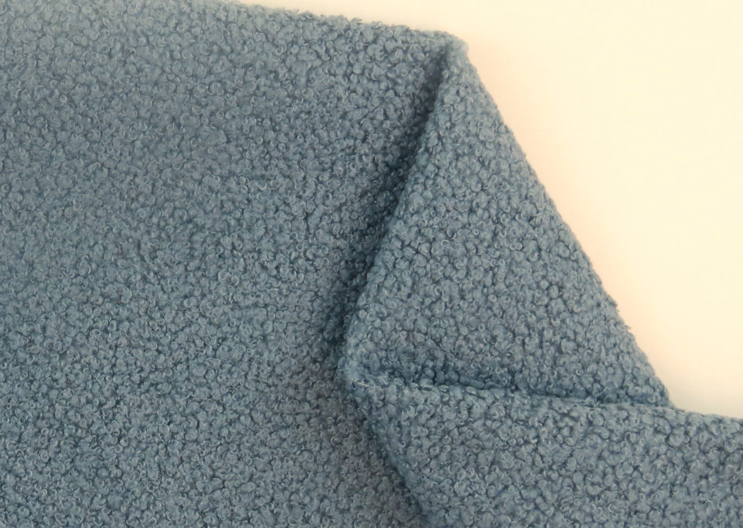 Arlington Boucle Teddy Bear Upholstery Fabric - Wedgewood