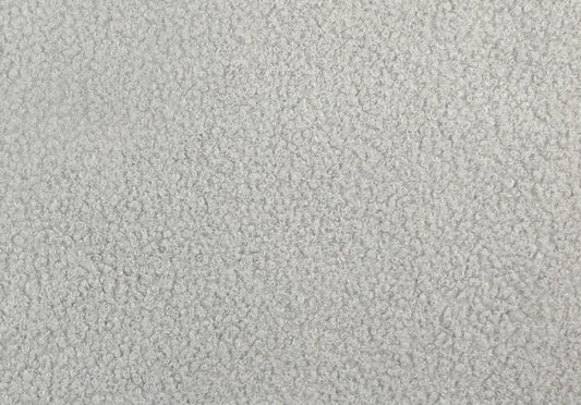 Arlington Boucle Teddy Bear Upholstery Fabric - Dove - Soft Options upholstery trim