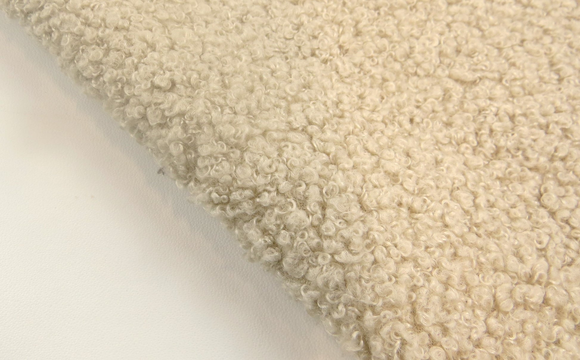 Arlington Boucle Teddy Bear Upholstery Fabric - Latte