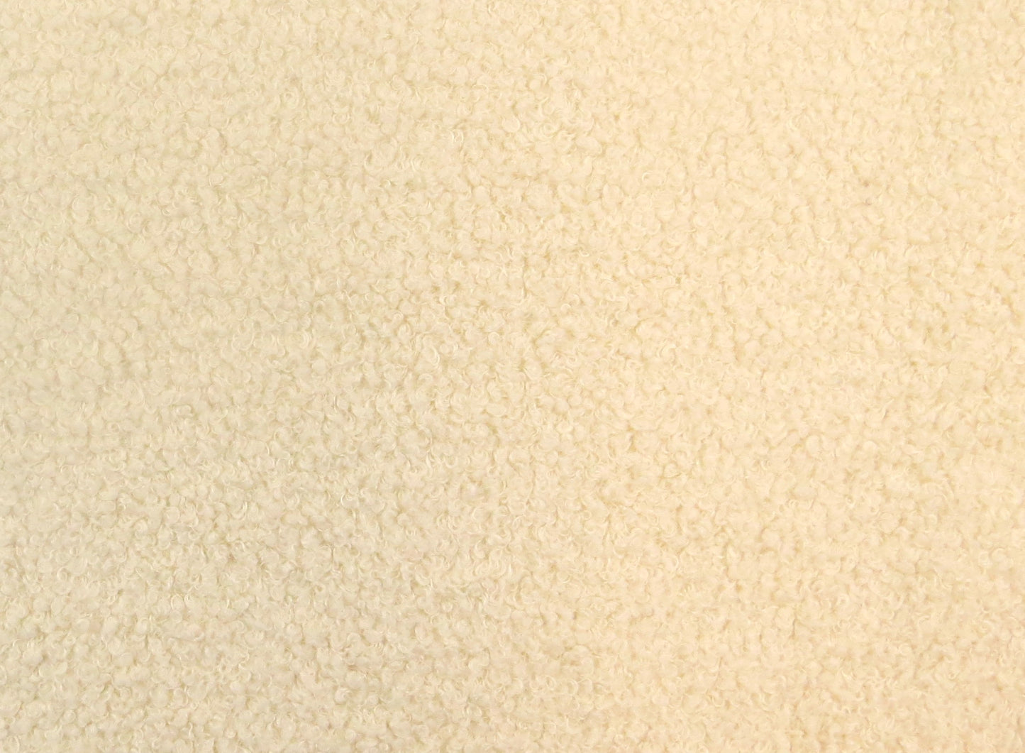 Arlington Boucle Teddy Bear Upholstery Fabric - Ivory - Soft Options upholstery trim