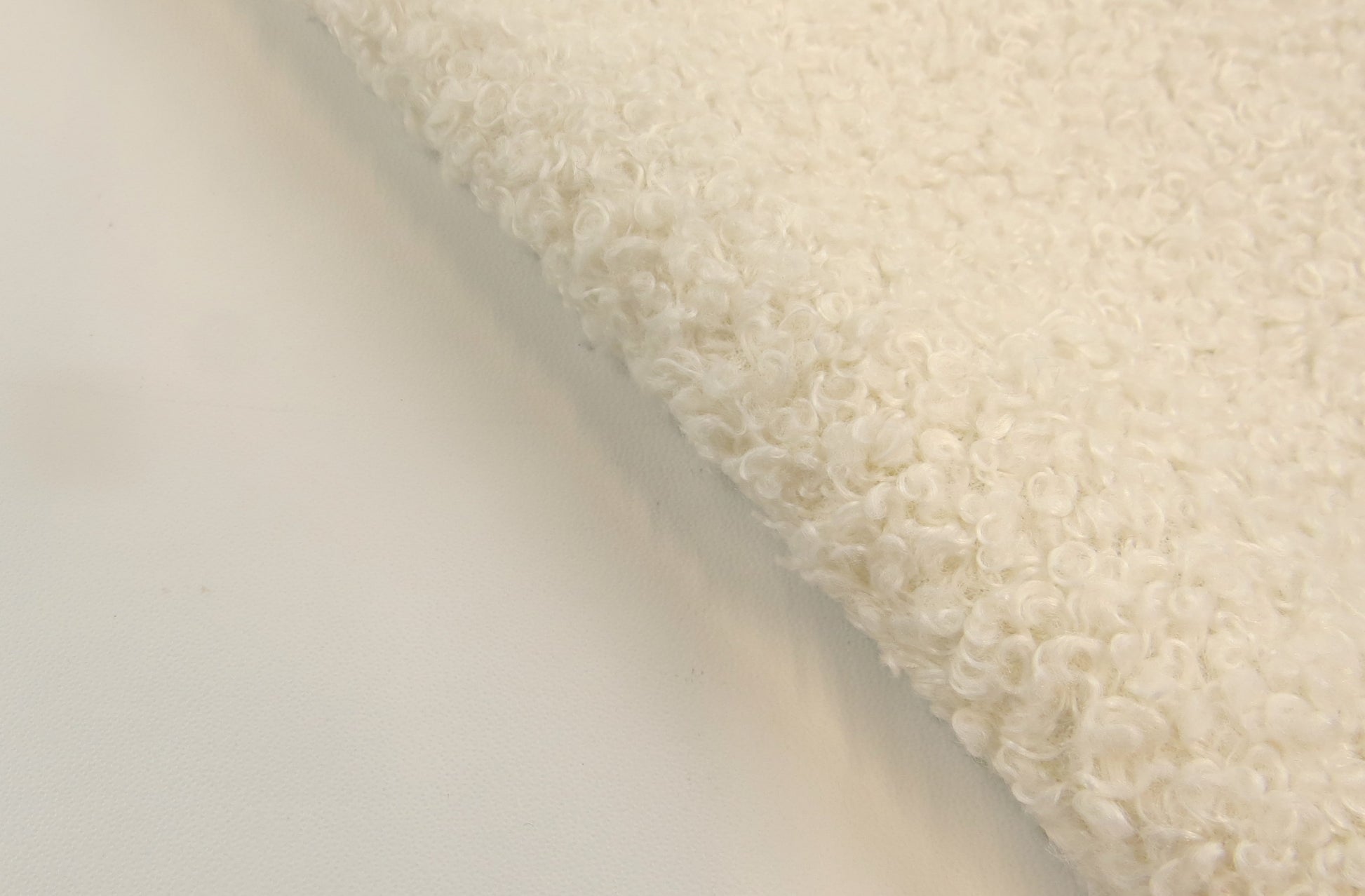 Arlington Boucle Teddy Bear Upholstery Fabric - Ivory