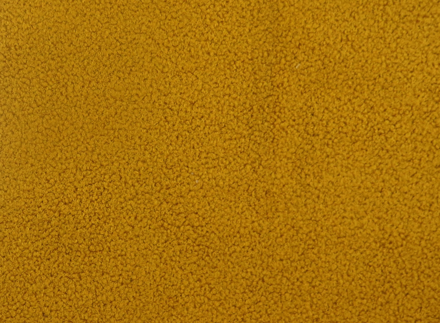 Arlington Boucle Teddy Bear Upholstery Fabric - Saffron - Soft Options upholstery trim