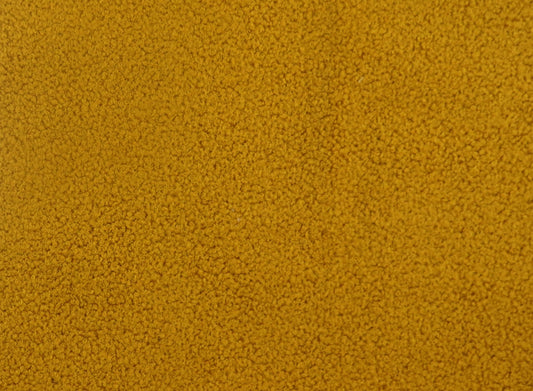 Arlington Boucle Teddy Bear Upholstery Fabric - Saffron - Soft Options upholstery trim