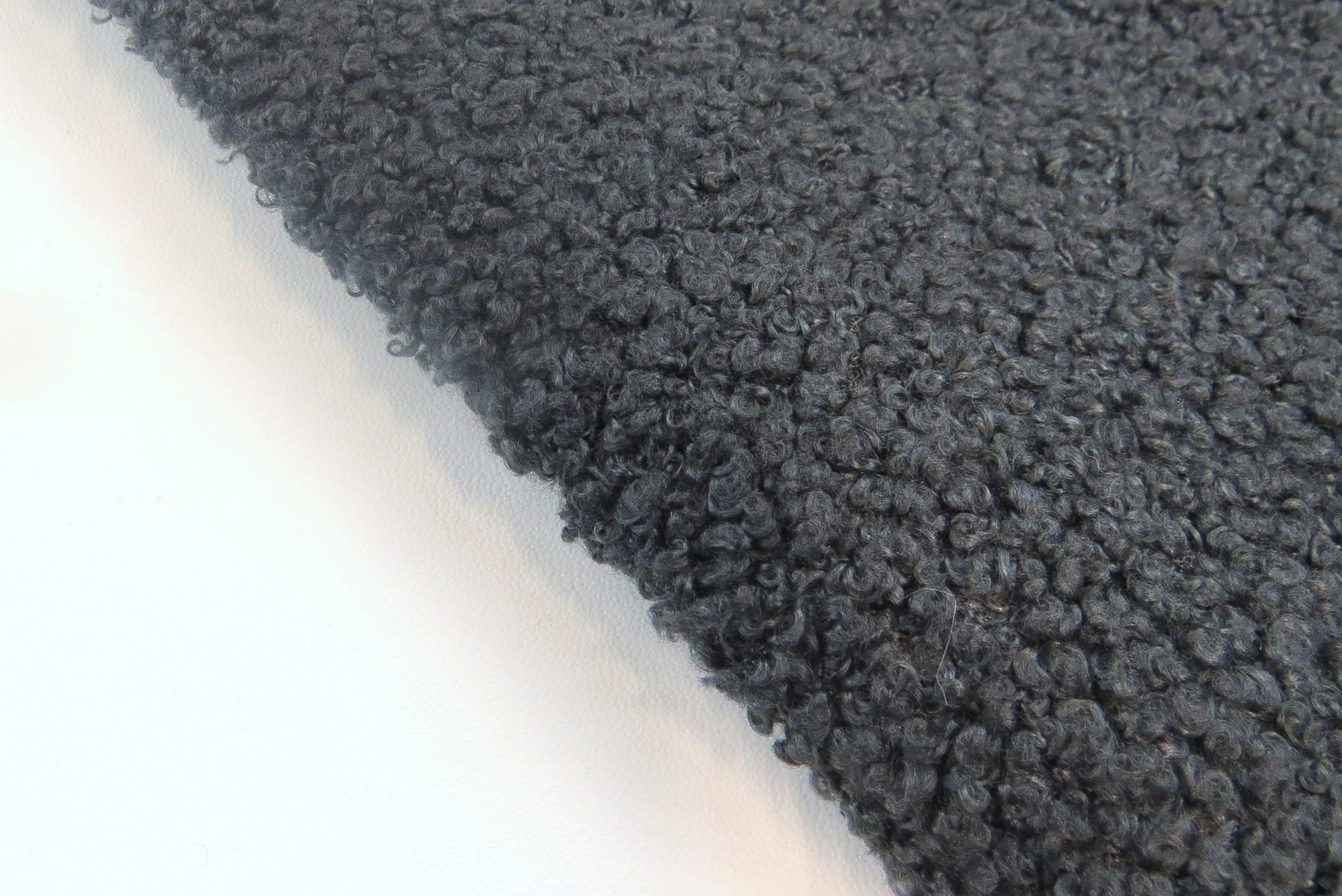 Arlington Boucle Teddy Bear Upholstery Fabric - Granite