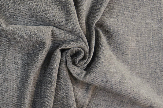 Chelsea Grey Flat Weave Upholstery Fabric - Soft Options upholstery trim