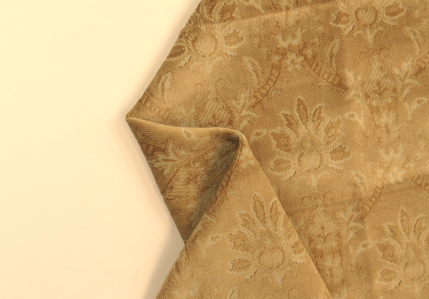 Biscotti Sculpture Velvet Upholstery Fabric