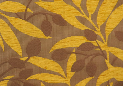 Kingston Banana Leaf Brocade Upholstery Fabric - Soft Options upholstery trim