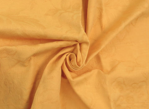 Perth Floral Sunshine Linen Upholstery Fabric - Soft Options upholstery trim