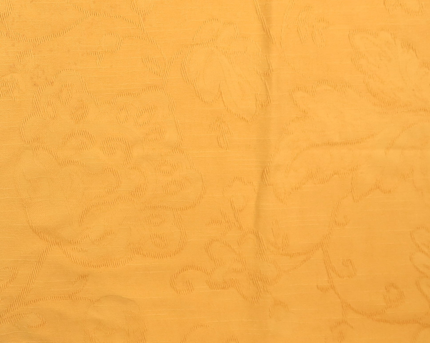 Perth Floral Sunshine Linen Upholstery Fabric