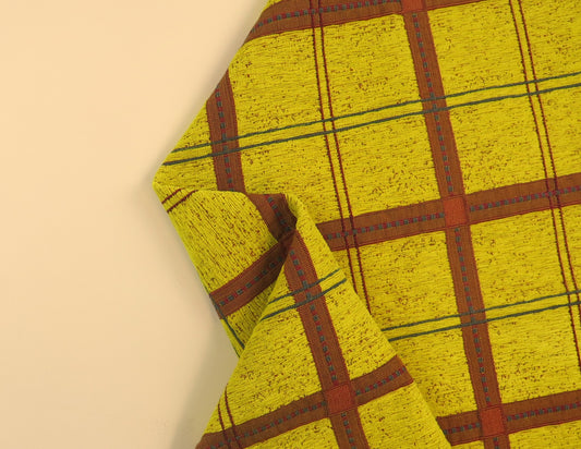 Chester Plaid Chenille Upholstery Fabric