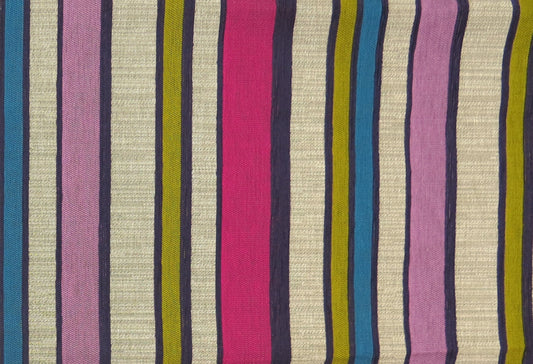 Candy Cotton Stripe Chenille Upholstery Fabric - Soft Options upholstery trim