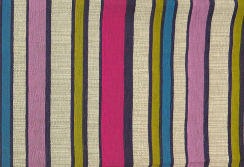 Candy Cotton Stripe Chenille Upholstery Fabric - Soft Options upholstery trim