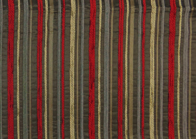 Crawford Mixed Stripe Brocade Upholstery Fabric - Soft Options upholstery trim