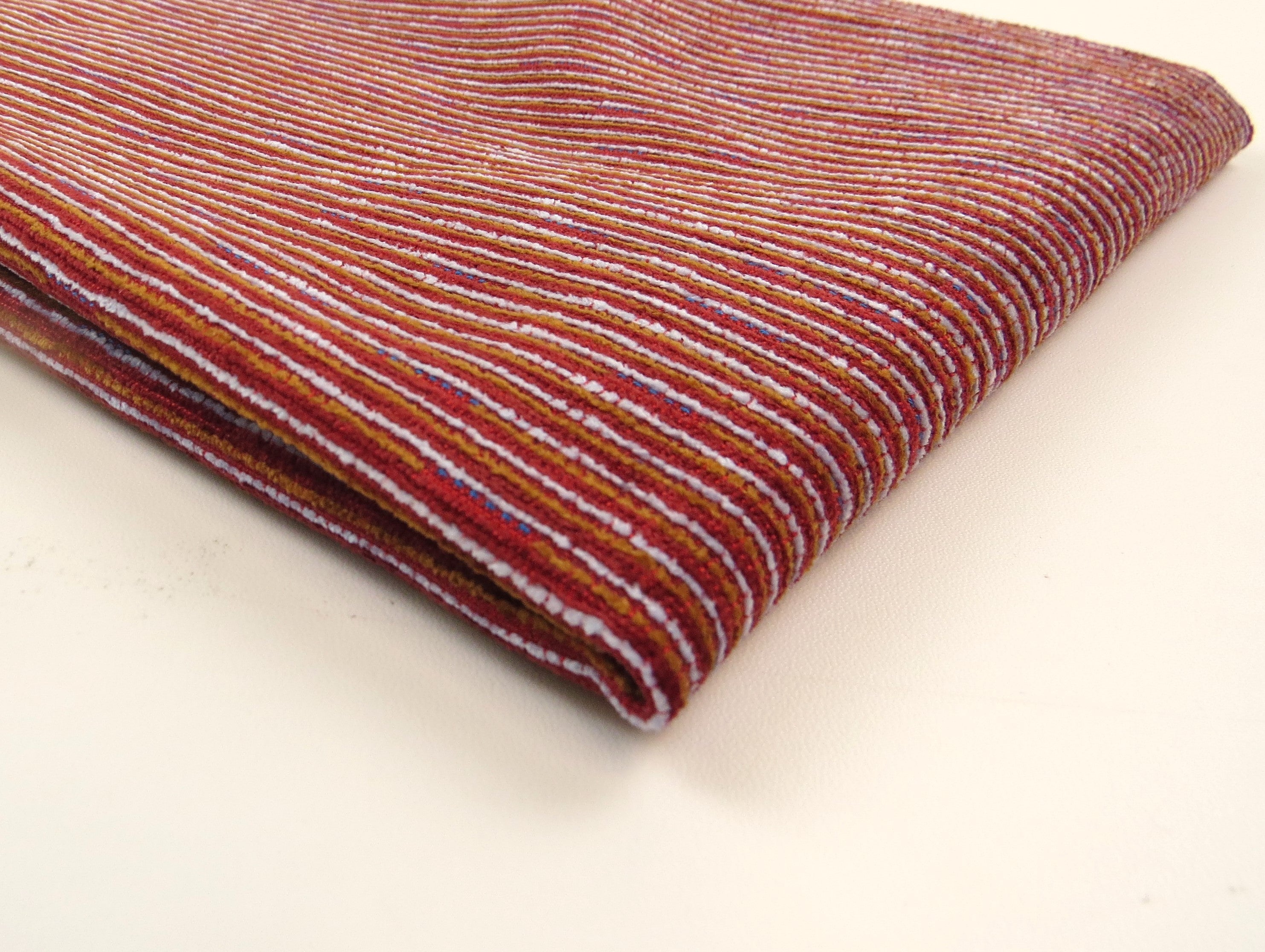 Connery Raspberry Stripe Chenille Upholstery Fabric - Soft Options upholstery trim Soft Options Fabric Supplies