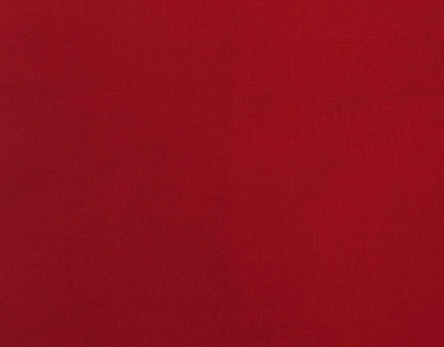 Beechfield Cardinal Red Flat Weave Upholstery Fabric