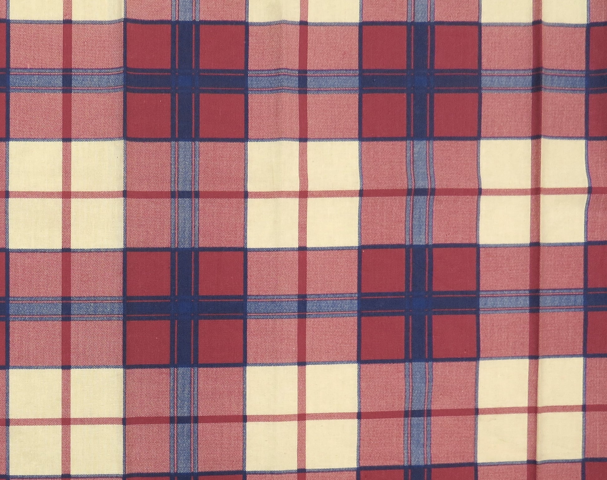 Byker Midas Check Cotton Upholstery Fabric