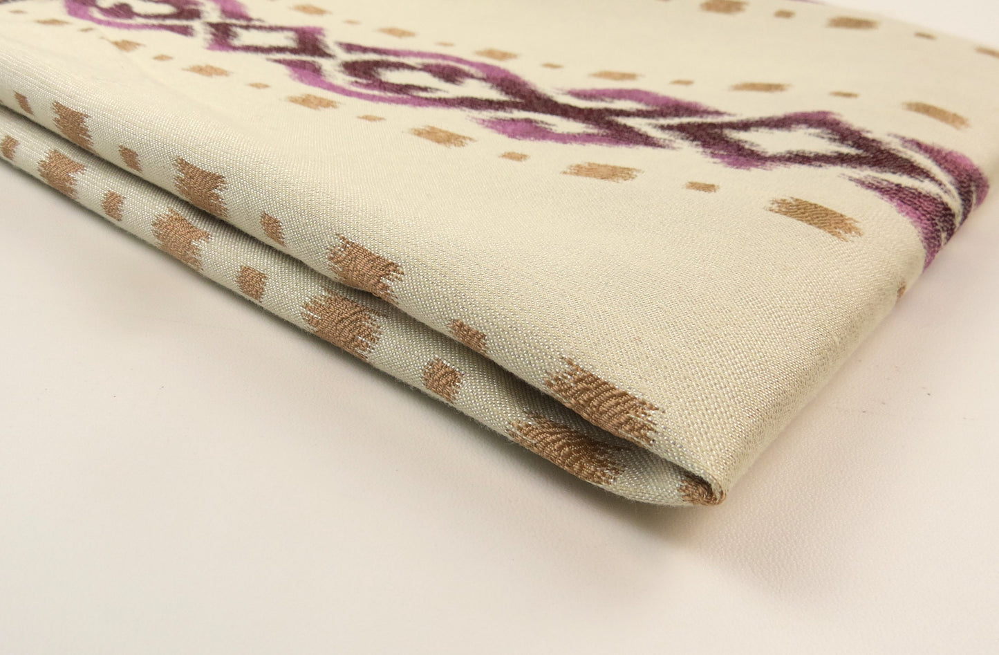 Ross Rococco Balmoral Stripe Purple Flat Weave Upholstery Fabric