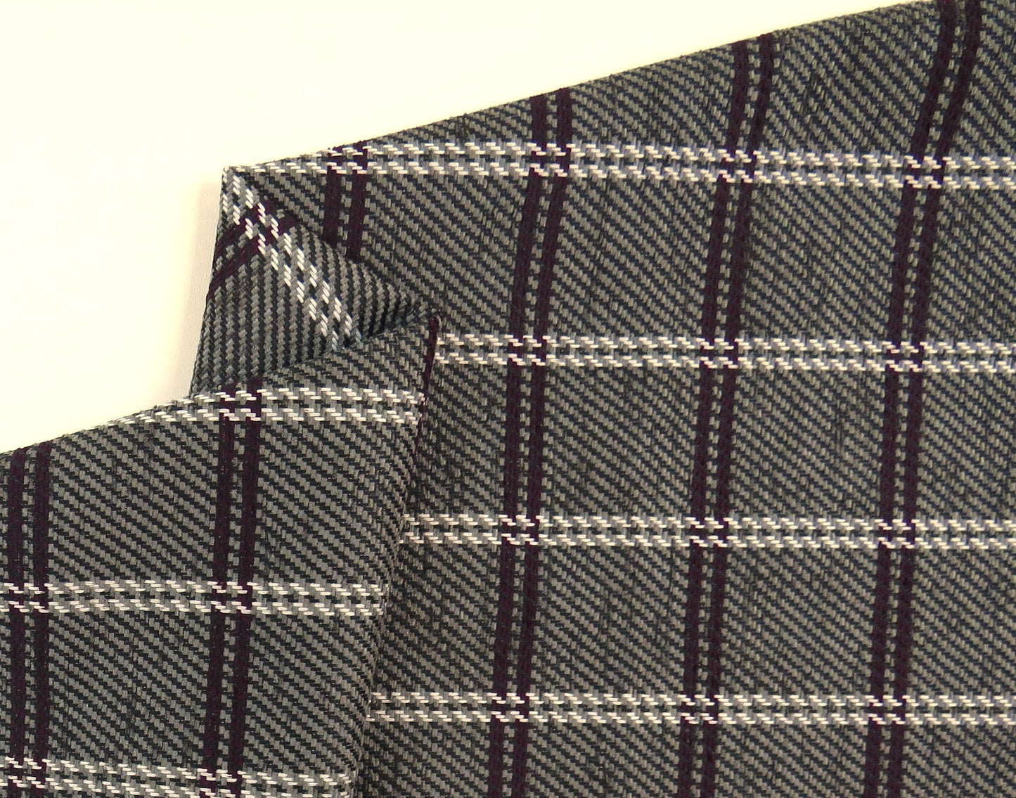 Saddleworth Plaid Heavy Weave Upholstery Fabric