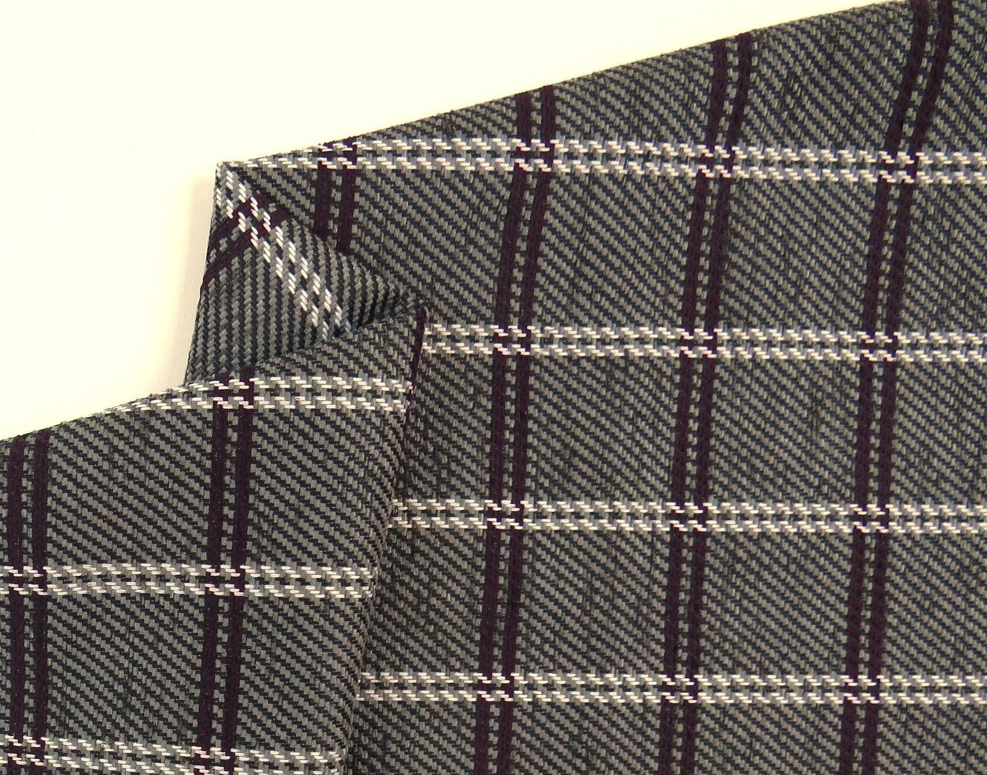 Saddleworth Plaid Heavy Weave Upholstery Fabric