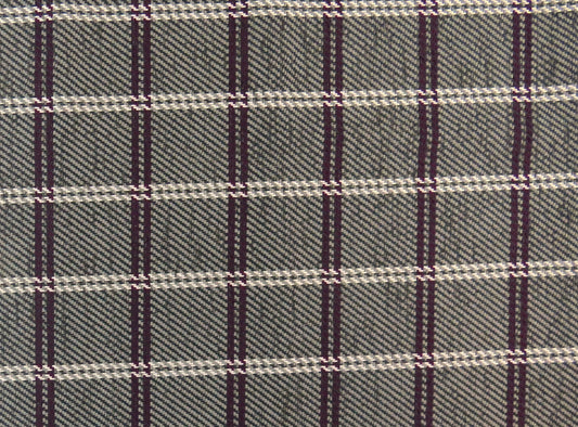 Saddleworth Plaid Heavy Weave Upholstery Fabric - Soft Options upholstery trim
