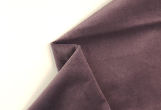 Malta Lavender Velvet Upholstery Fabric