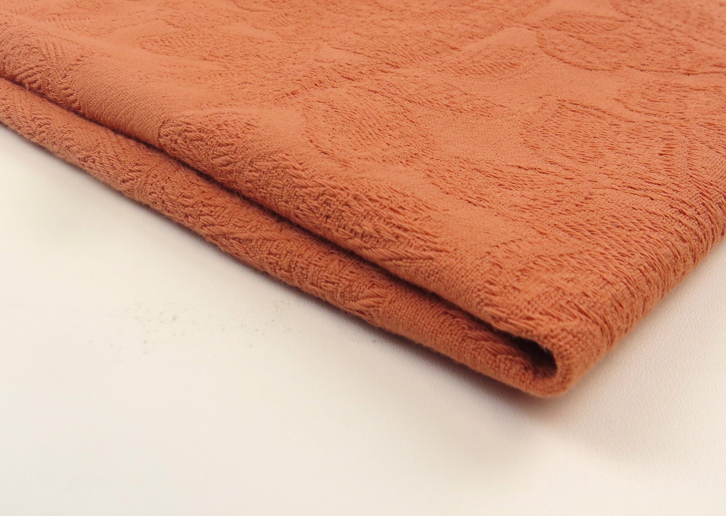 Shabby Chic Tan Cotton Upholstery Fabric - Washable