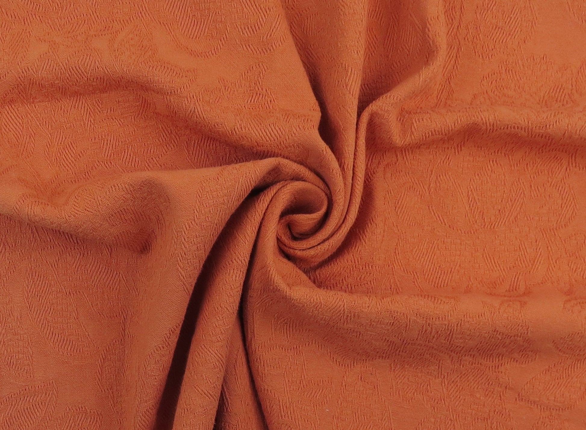 Shabby Chic Tan Cotton Upholstery Fabric - Washable