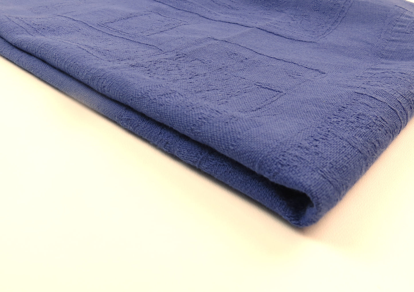 Costerico Abstract Violet Cotton Upholstery Fabric
