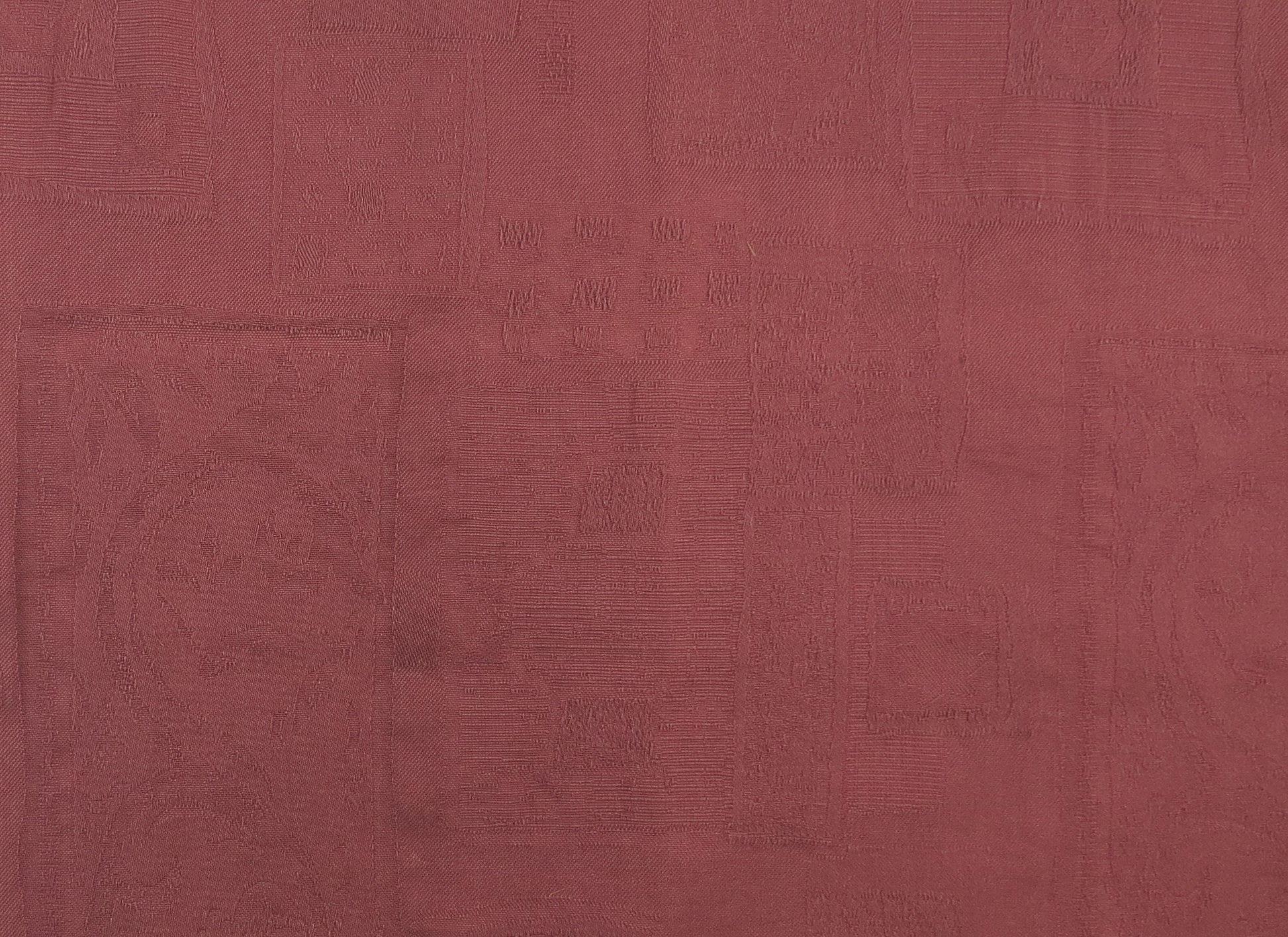 Costerico Abstract Plum Cotton Upholstery Fabric