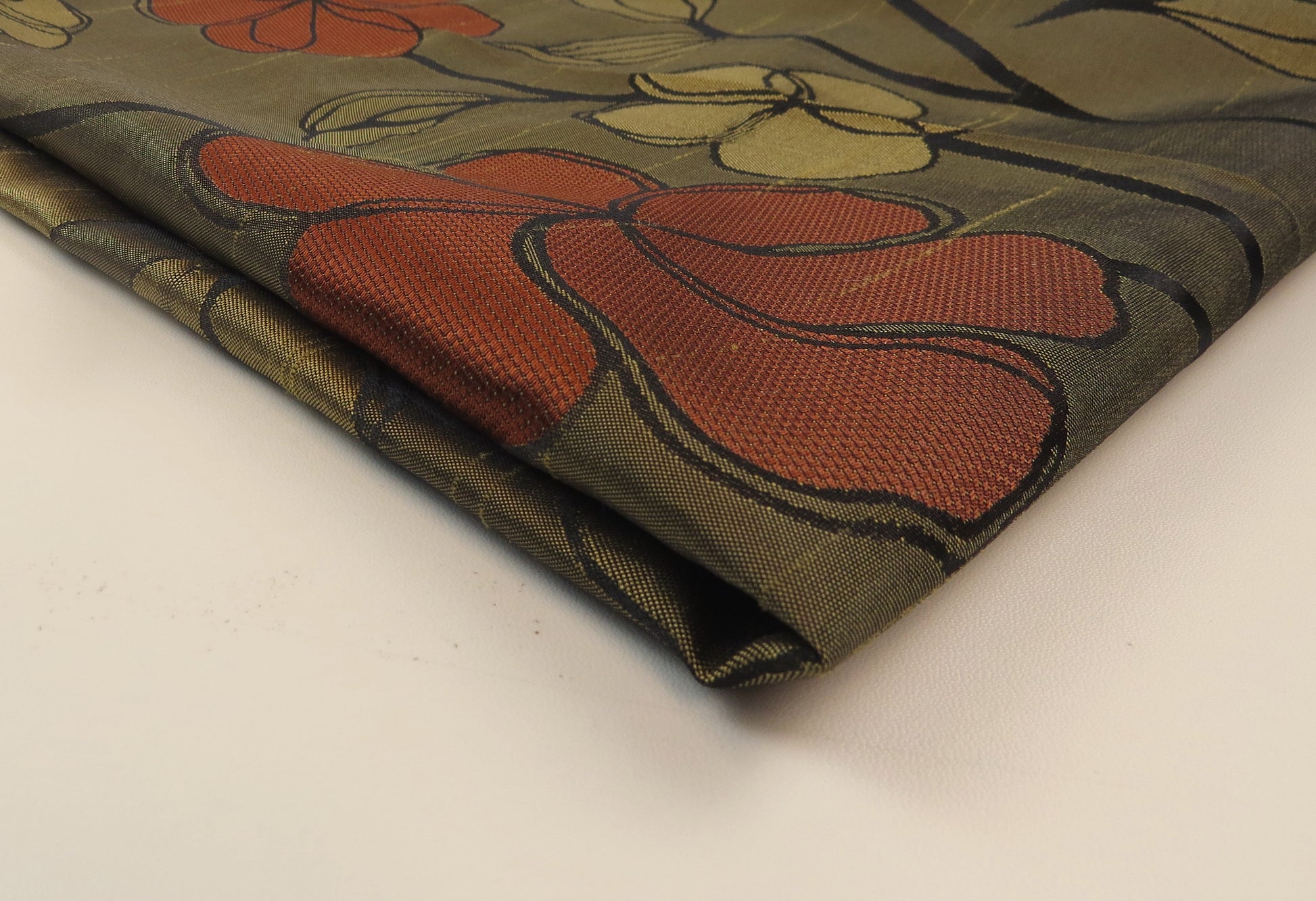 Karlos Autumn Floral Linen Upholstery Fabric