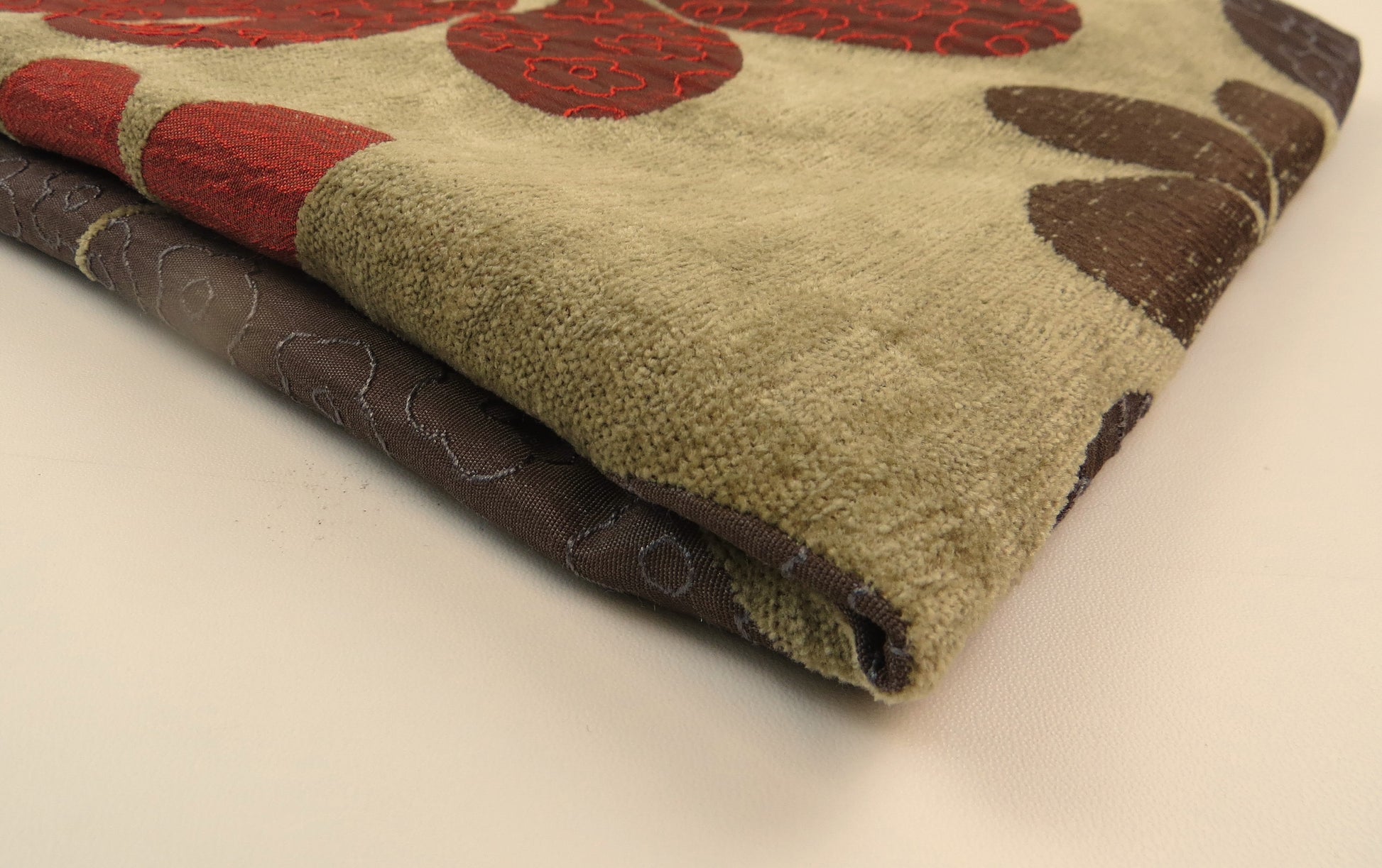 Aster Garden Floral Brocade Upholstery Fabric