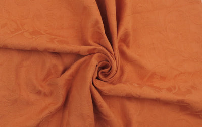 Shabby Chic Terracotta Cotton Upholstery Fabric - Washable - Soft Options upholstery trim