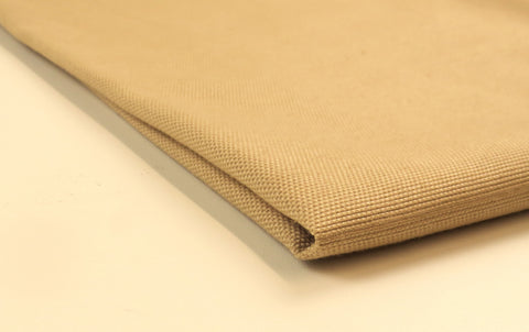 York Plain Caramel Leinen Polsterstoff
