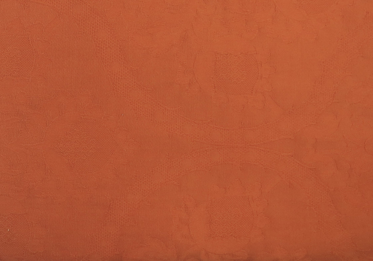 Shabby Chic Terracotta Traditional Cotton Upholstery Fabric - Washable - Soft Options upholstery trim