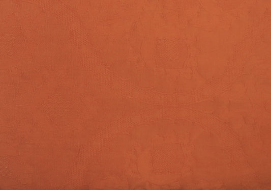 Shabby Chic Terracotta Traditional Cotton Upholstery Fabric - Washable - Soft Options upholstery trim