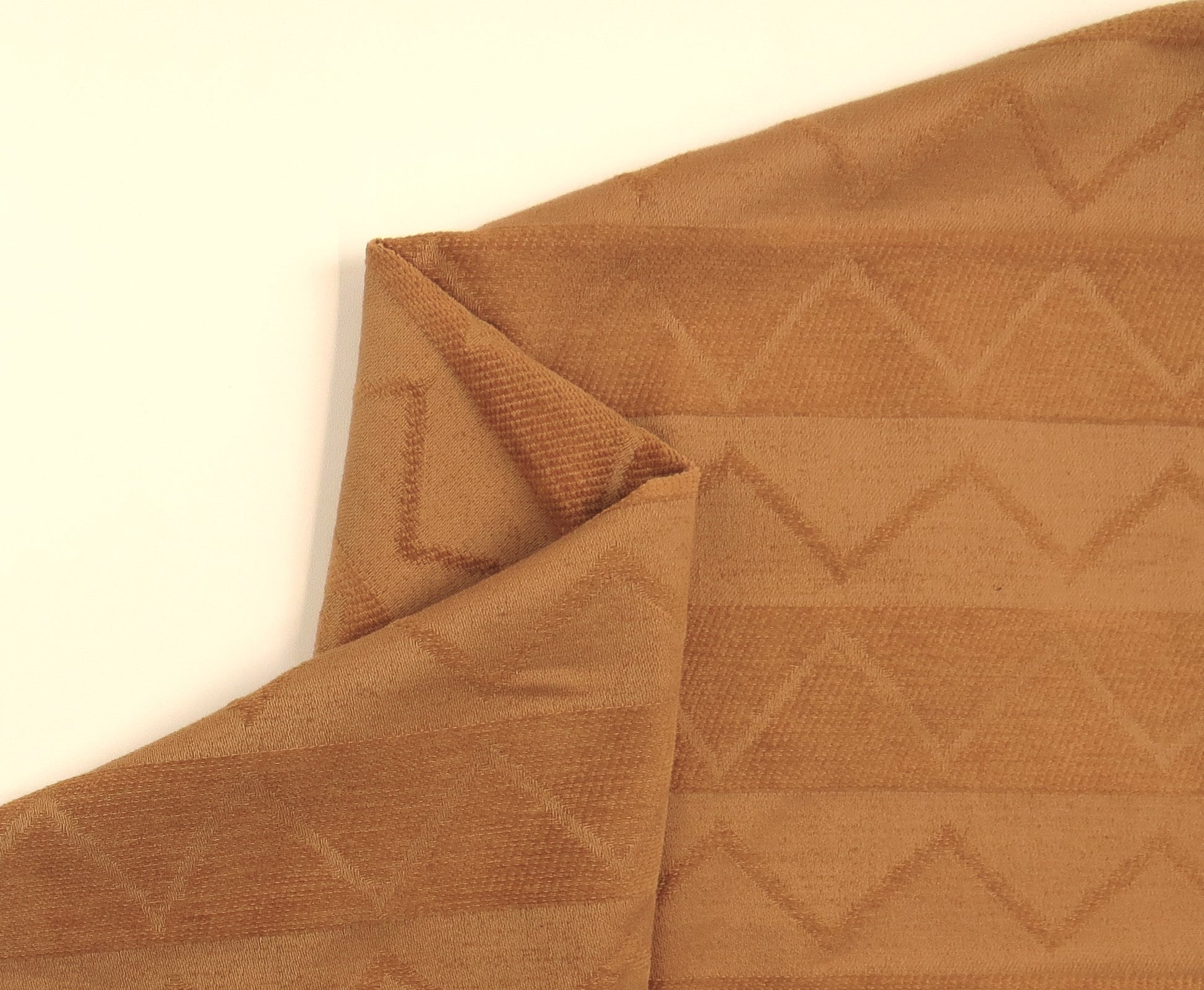Aztec Tan Chenille Upholstery Fabric