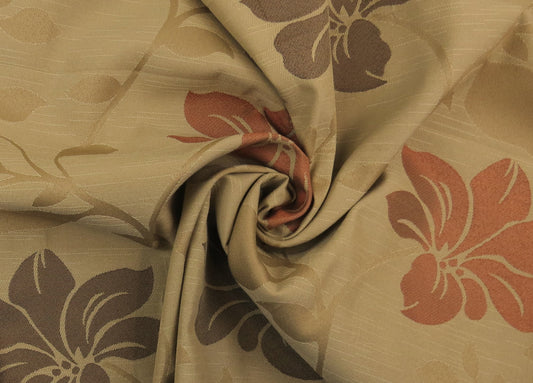 Norwegian Wood Floral Linen Upholstery Fabric