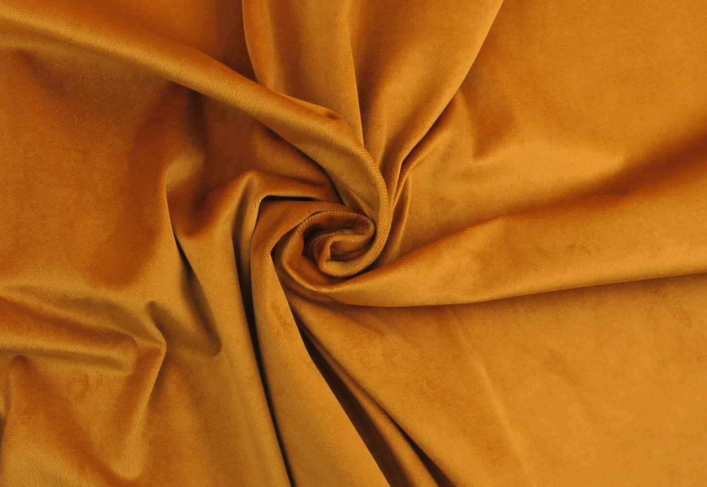 Monaco Saffron Velvet Upholstery Fabric - Soft Options upholstery trim
