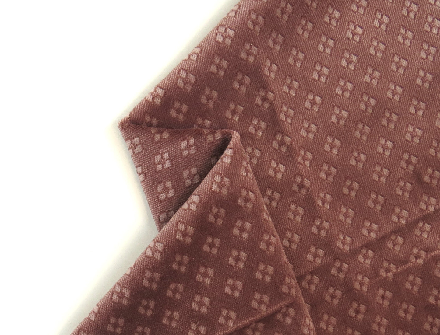 Ross Daffodil Pink Velvet Upholstery Fabric