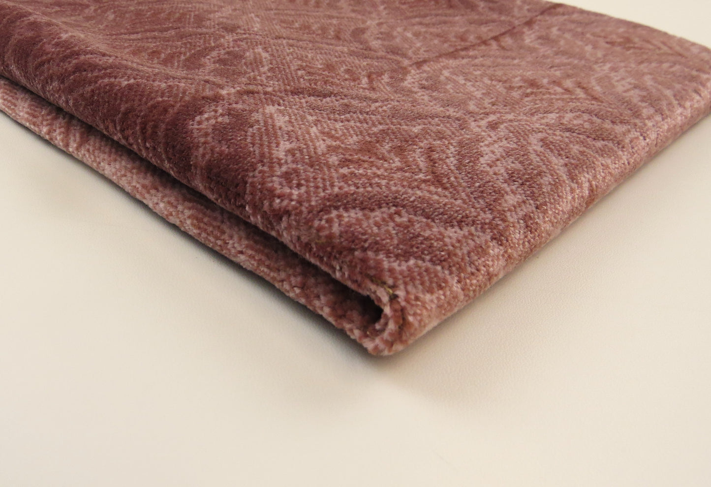 Ross Feather Pink Velvet Upholstery Fabric