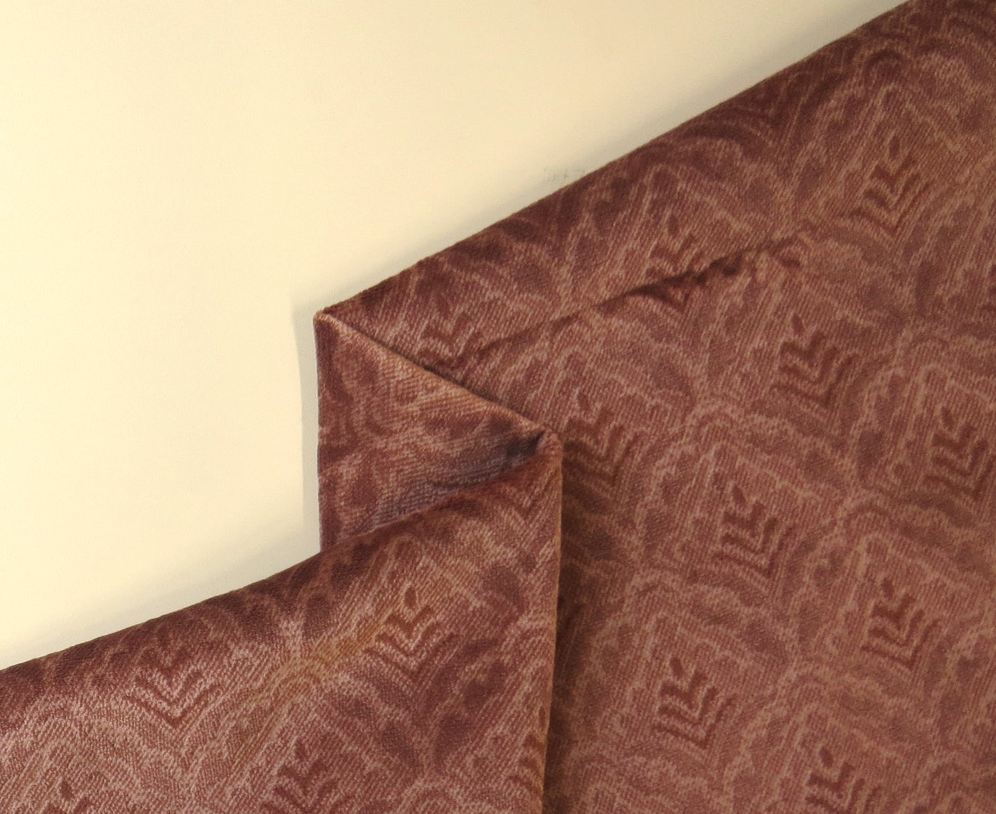 Ross Feather Pink Velvet Upholstery Fabric
