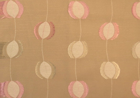 Dorian Bubbles Floral Brocade Upholstery Fabric - Soft Options upholstery trim